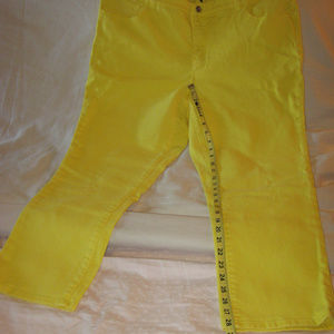 Ralph Lauren Yellow Jeans -18W